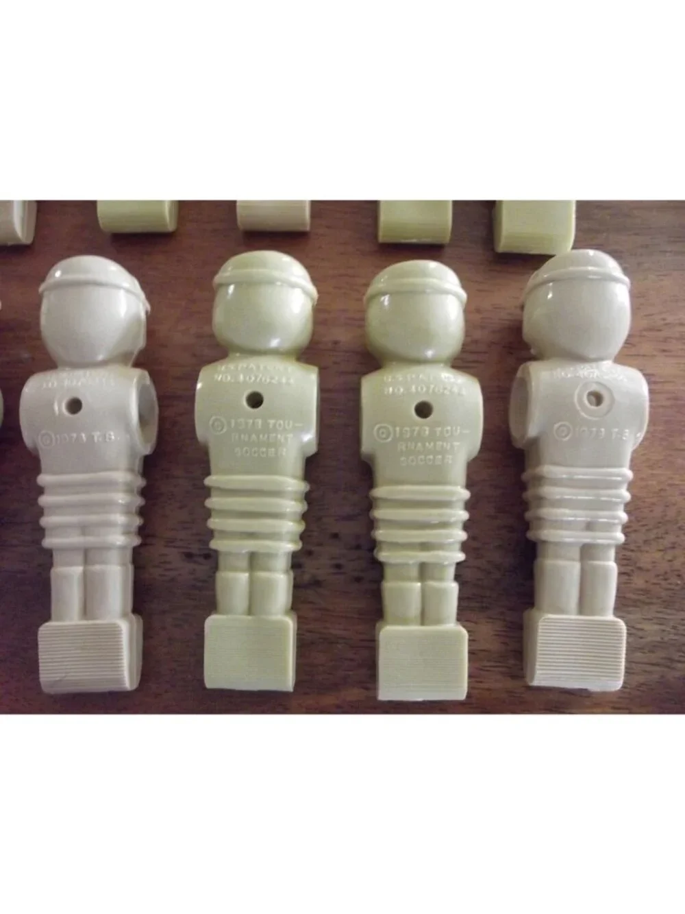 Tournament Foosball Replacement Players (lot of 10) Vintage 1978 Soccer Man Men